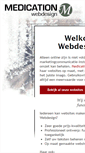 Mobile Screenshot of medication-webdesign.nl