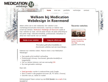 Tablet Screenshot of medication-webdesign.nl